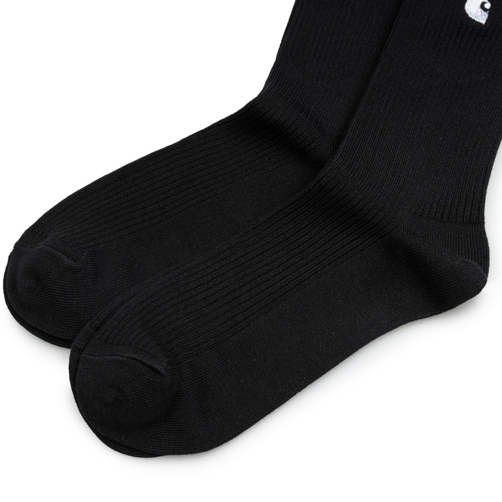 Madison Pack Socks | Black White