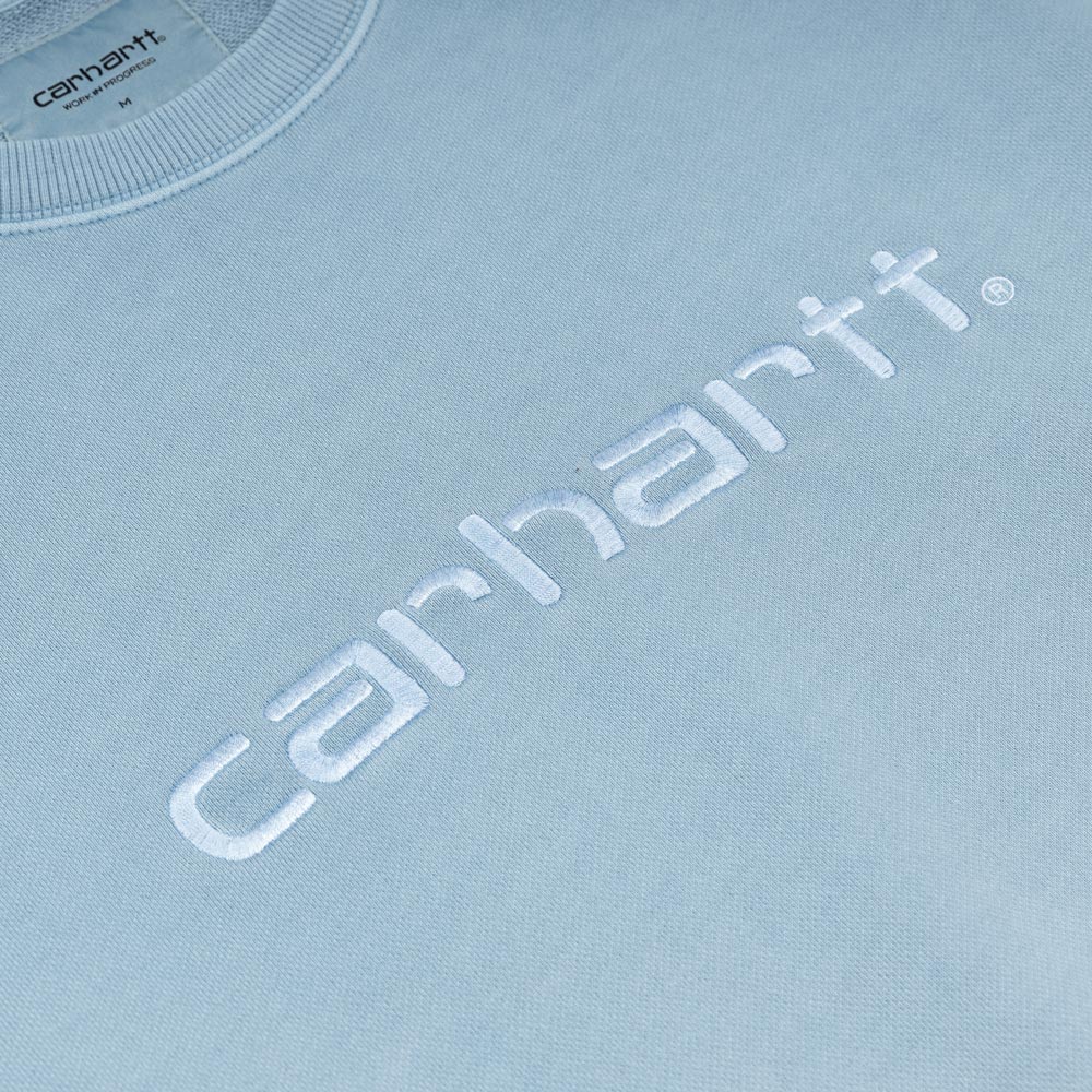 Carhartt 'Pigment Dye' Sweatshirt | Misty Sky