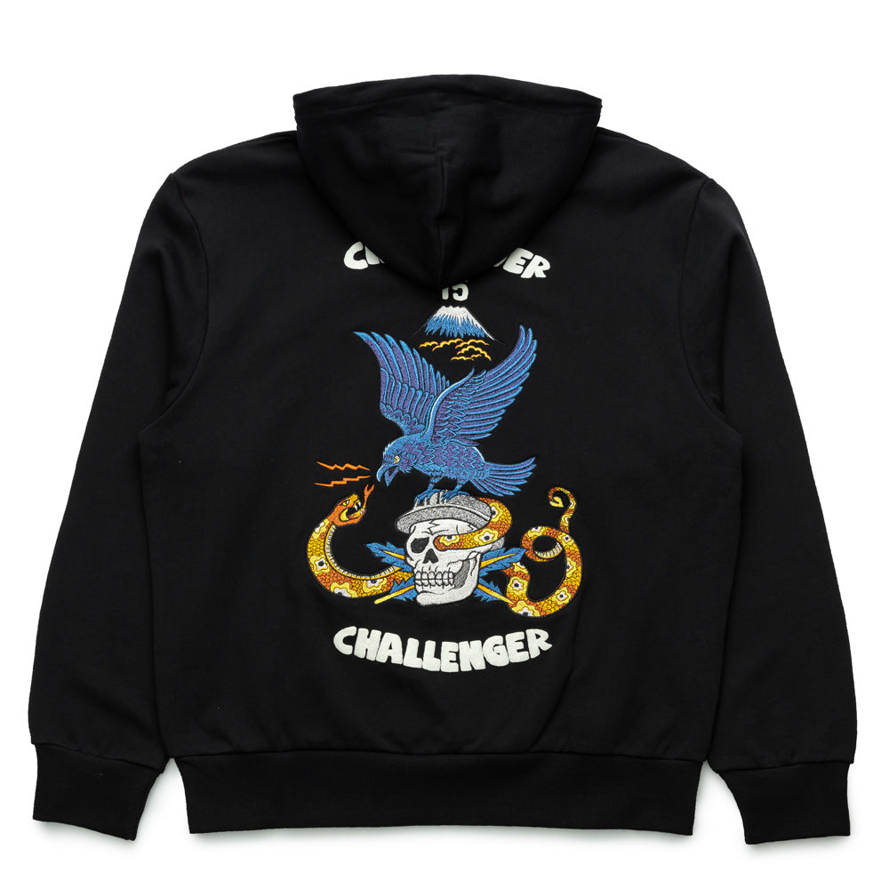 Crossover Crossover x Challenger "The Revival II" Hoodie | Black - CROSSOVER