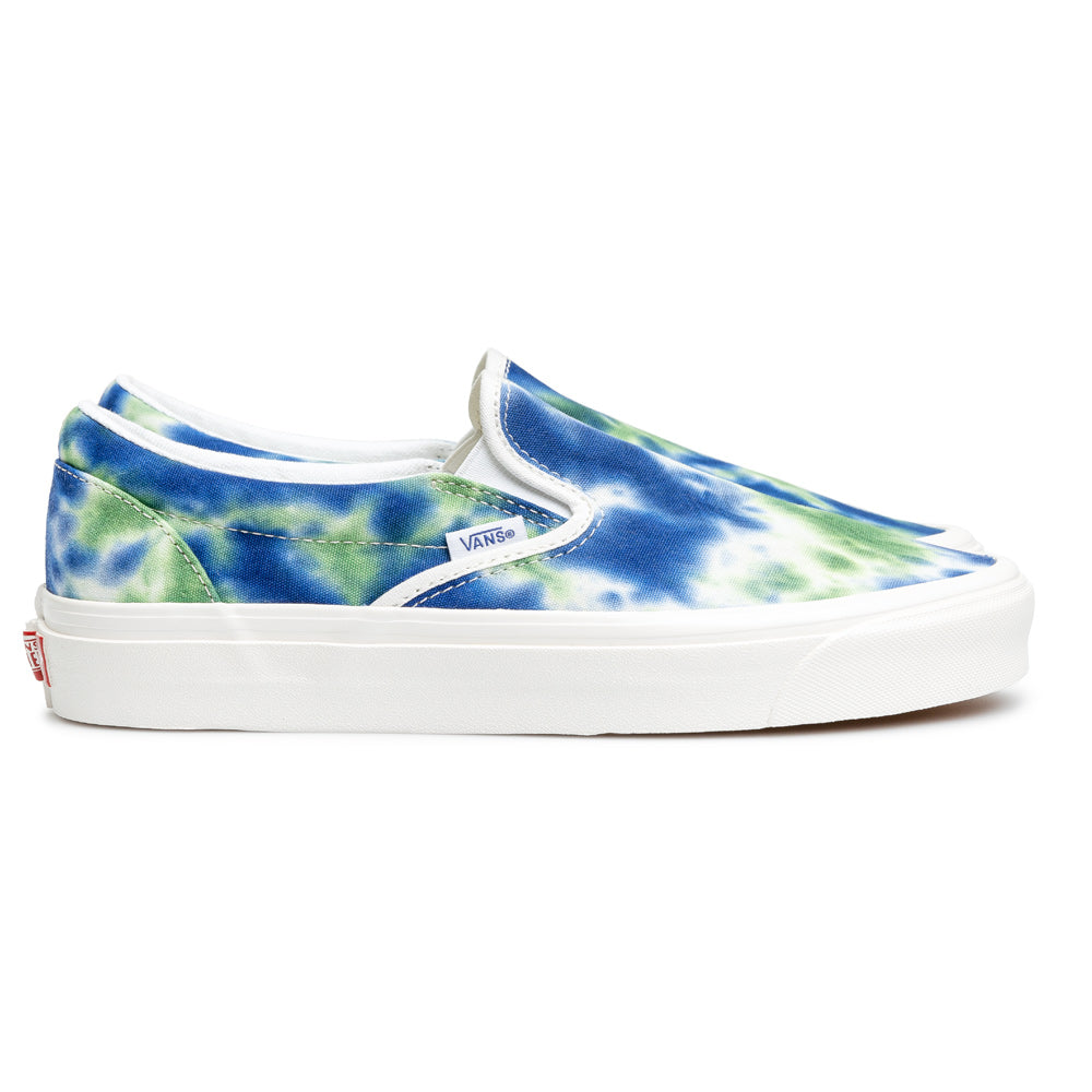 Vans Eco Theory Slip-On 98 DX Anaheim Factory 'Tie Dye' | Blue - CROSSOVER