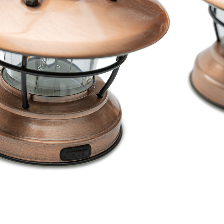 Barebones Edison Mini Lantern 3-Pack | Copper - CROSSOVER