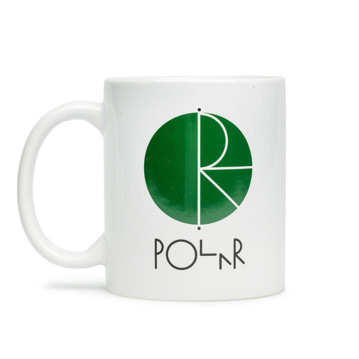 Polar Skate Co. Fill Logo Mug | White - CROSSOVER