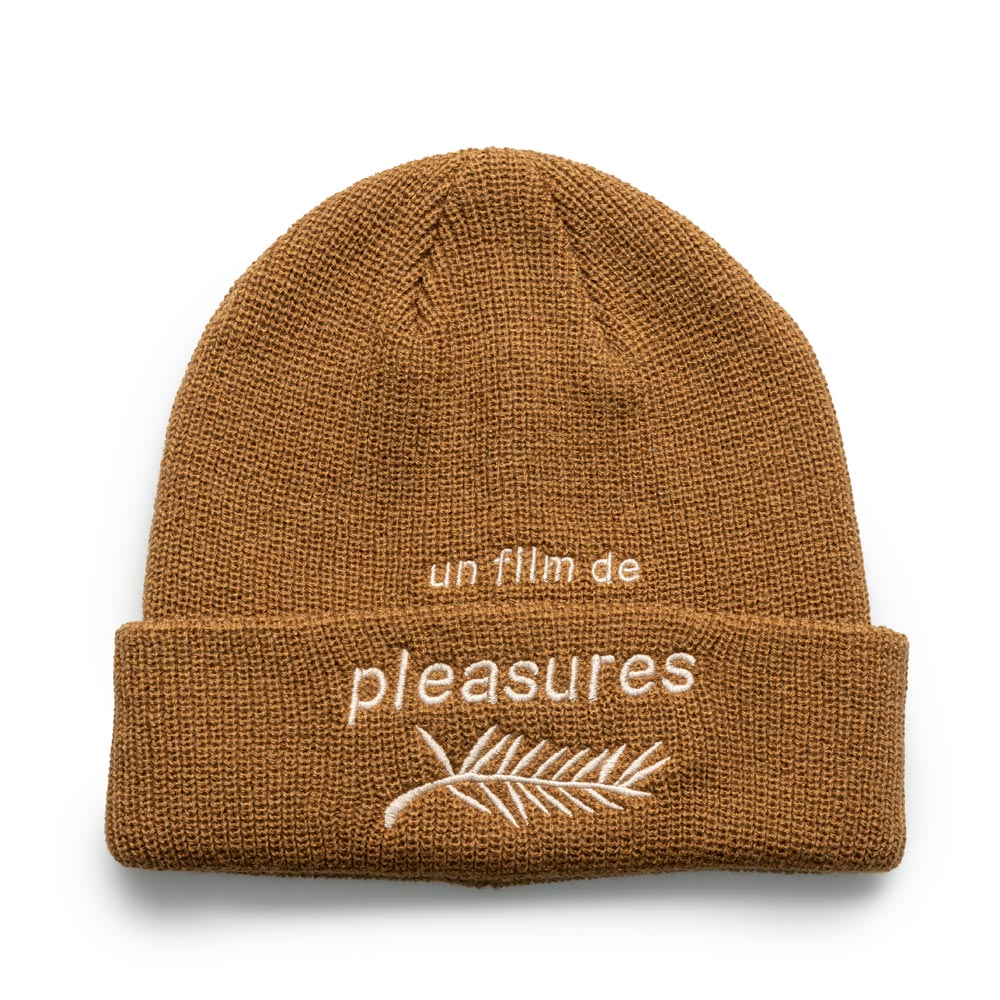 Pleasures Film Beanie | Brown - CROSSOVER