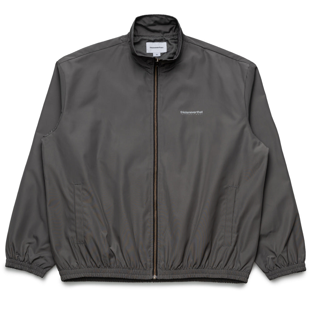 thisisneverthat INTL. Team Jacket | Charcoal - CROSSOVER
