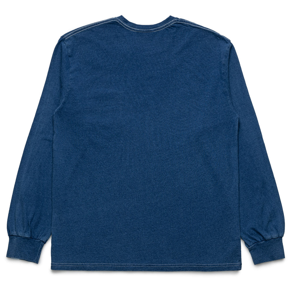 thisisneverthat Indigo Dyed L/S Tee  | Blue - CROSSOVER