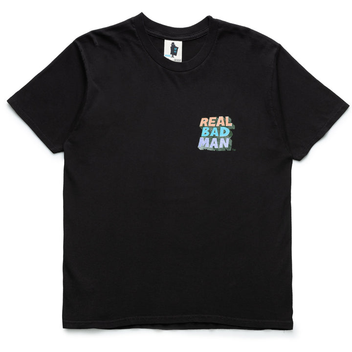 Real Bad Man Logo Tee 'Vol 8' | Black - CROSSOVER