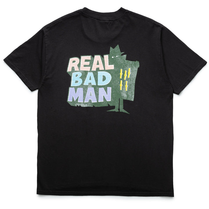 Real Bad Man Logo Tee 'Vol 8' | Black - CROSSOVER