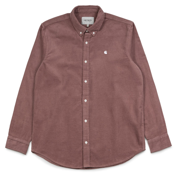Madison Fine Cord L/S Shirt | Lupinus