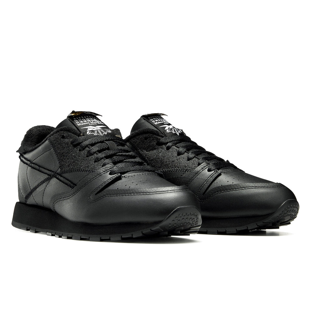 Reebok Maison Margiela x Reebok Classic Leather | Black - CROSSOVER
