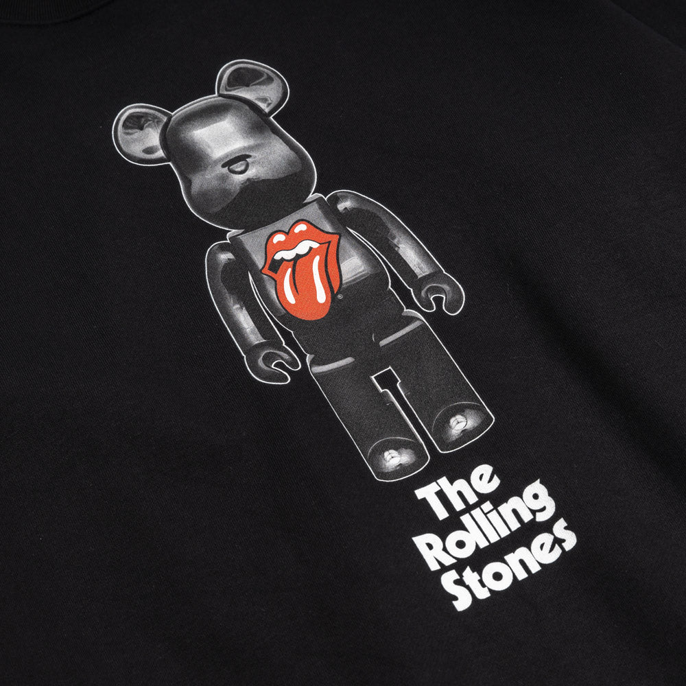 Be@rbrick 'The Rolling Stone' Crewneck Sweatshirt | Black