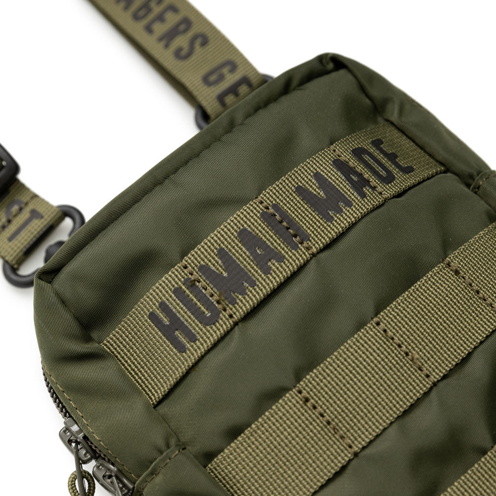 低価正規品】 HUMAN MADE - Human made Military pouch #2 ブラックの