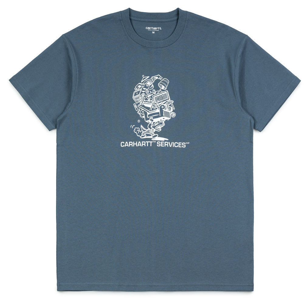 Moving Service Tee | Storm Blue