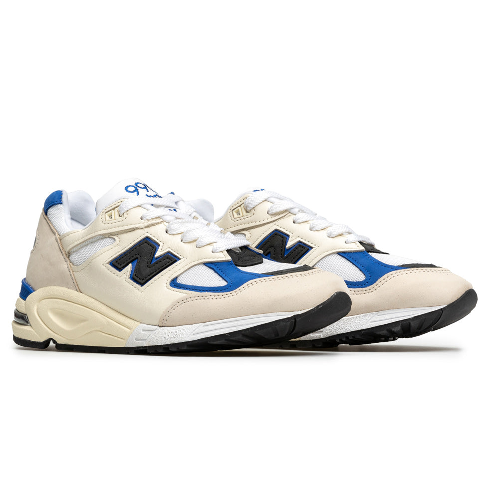 New Balance x Teddy Santis M990V2 Made in USA | White Blue – CROSSOVER