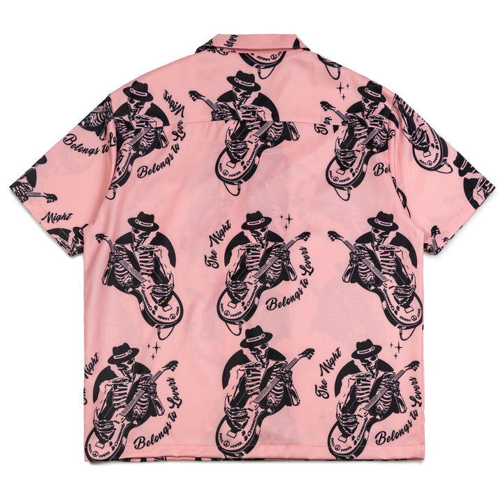 Night Lovers Hawaii Shirt | Pink