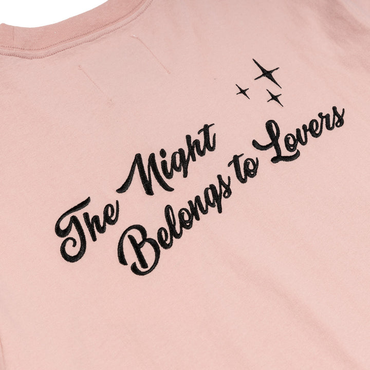Night Lovers Tee | Coral