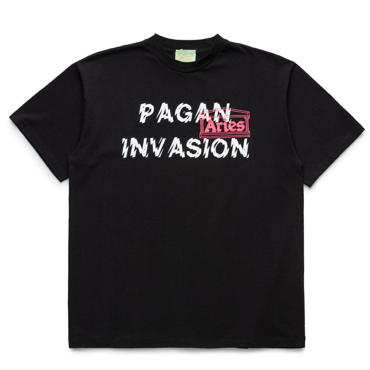 Aries Pagan Invasion Tee | Black - CROSSOVER