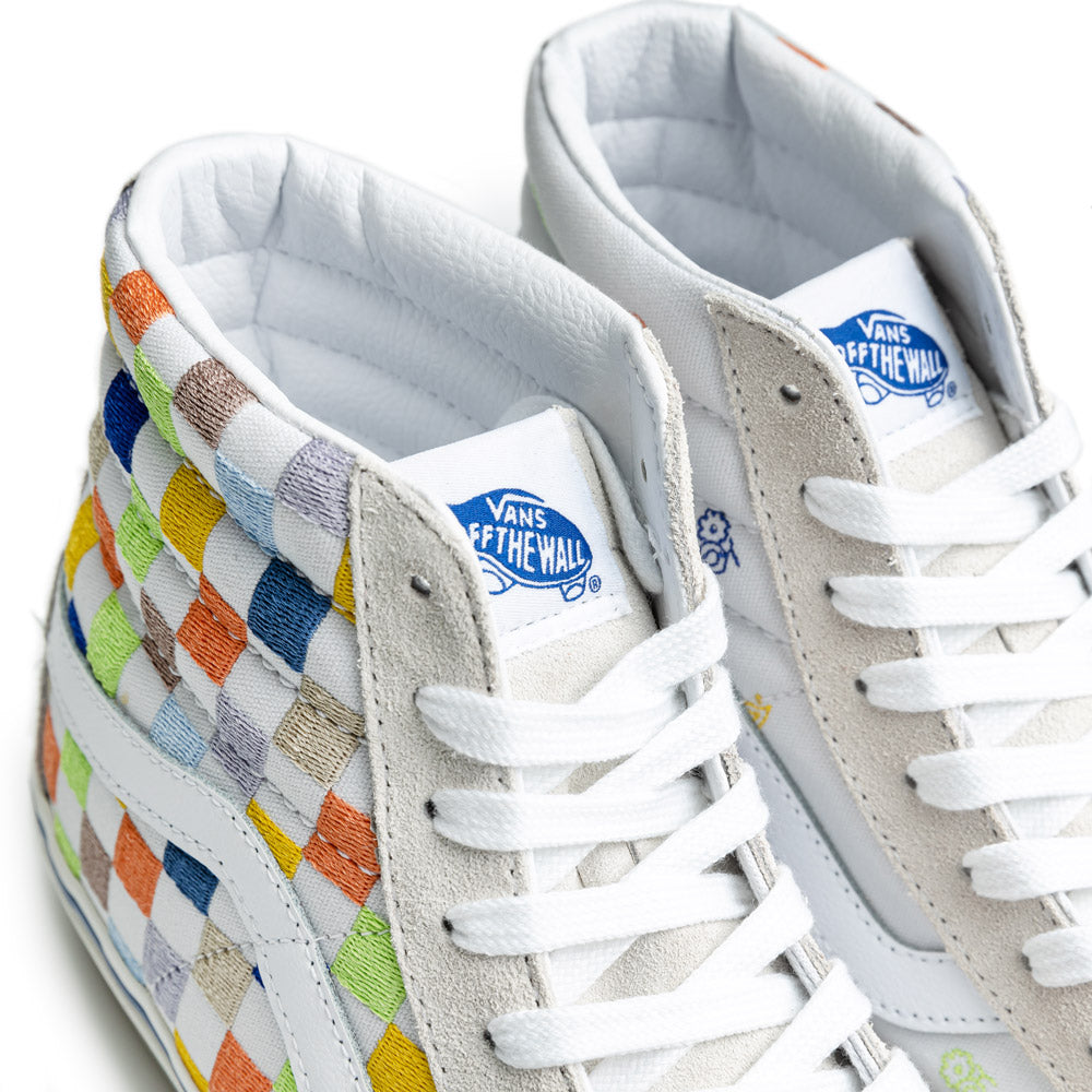 Vans SK8-Hi 38 DX Anaheim Factory 'Heritage Embroidery' | White - CROSSOVER
