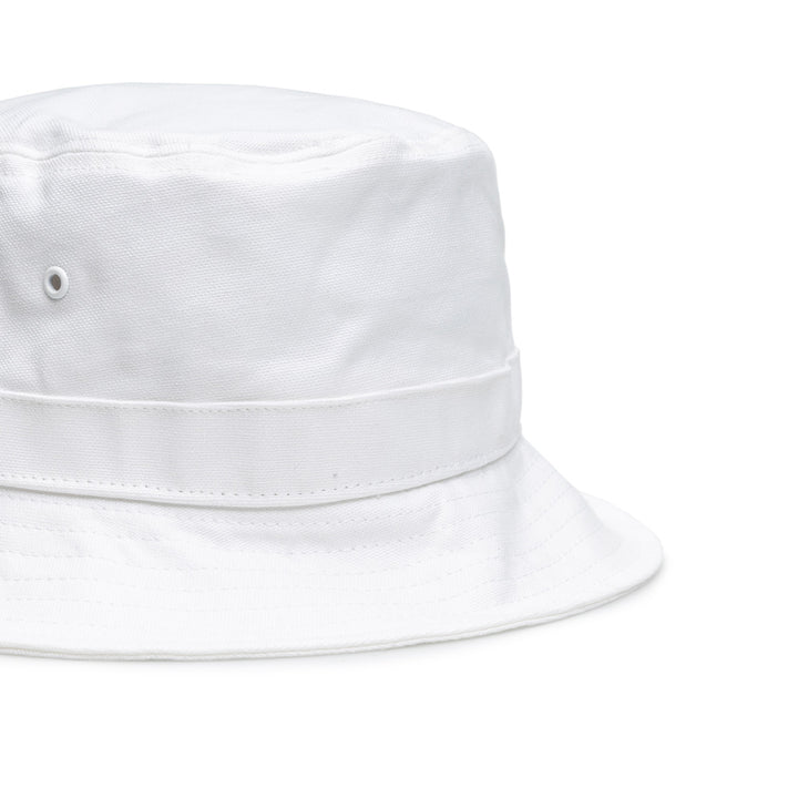 Carhartt WIP Script Bucket Hat | White - CROSSOVER