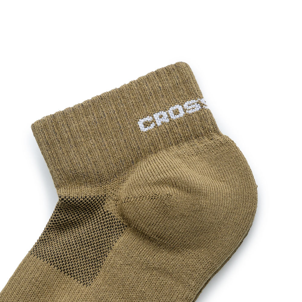 Crossover Signature Ankle Sock | Olive - CROSSOVER