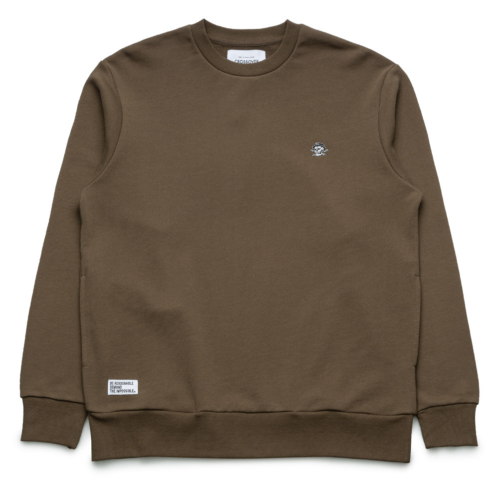 Crossover Signature SBVRT Sweatshirt | Olive - CROSSOVER