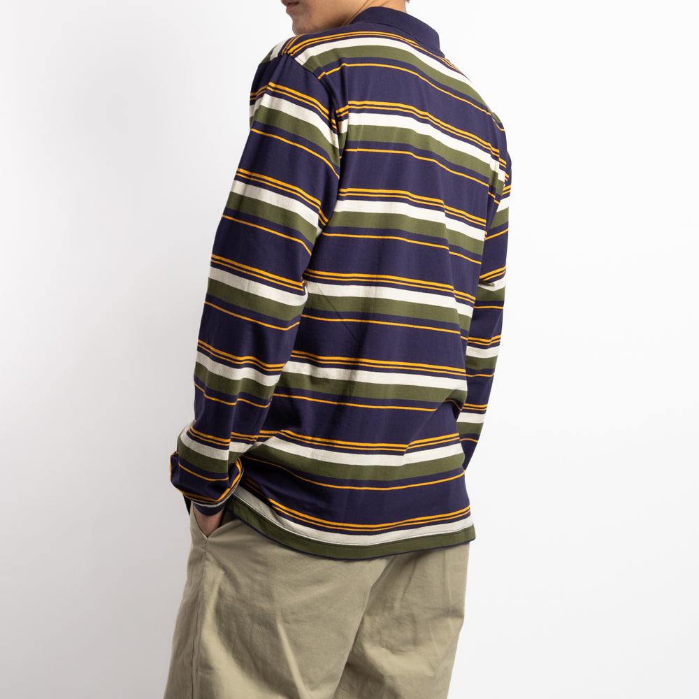 Striped Rugby Shirt | Purple
