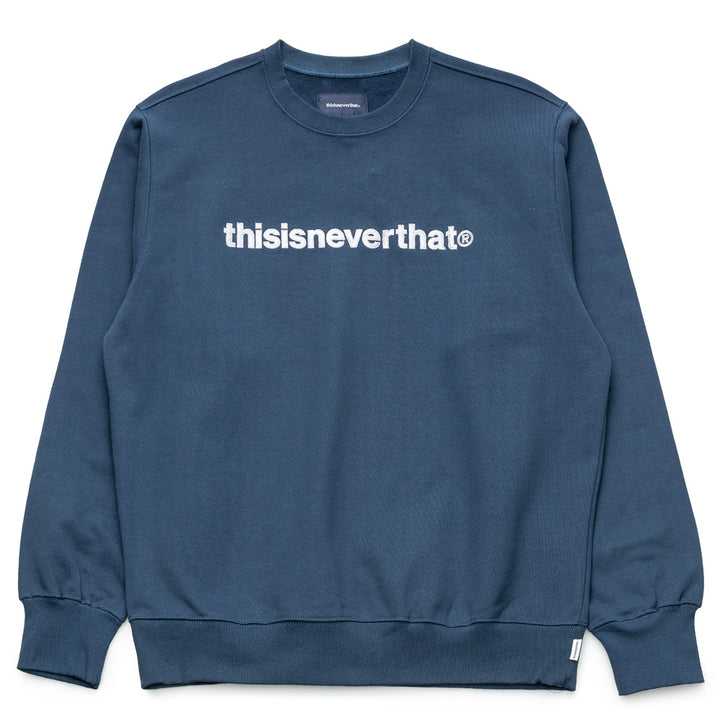 thisisneverthat T-Logo Crewneck | Navy - CROSSOVER