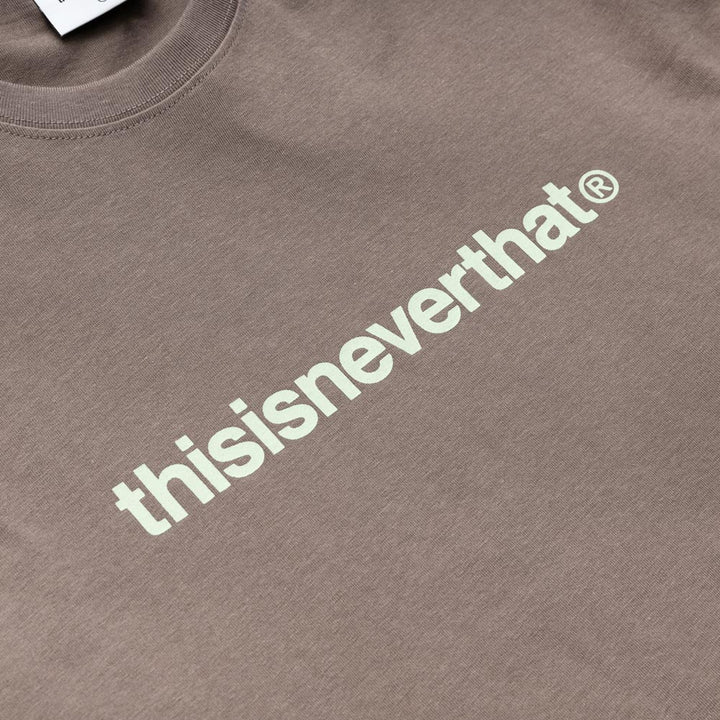 thisisneverthat T-Logo L/S Tee | Dark Mocha - CROSSOVER