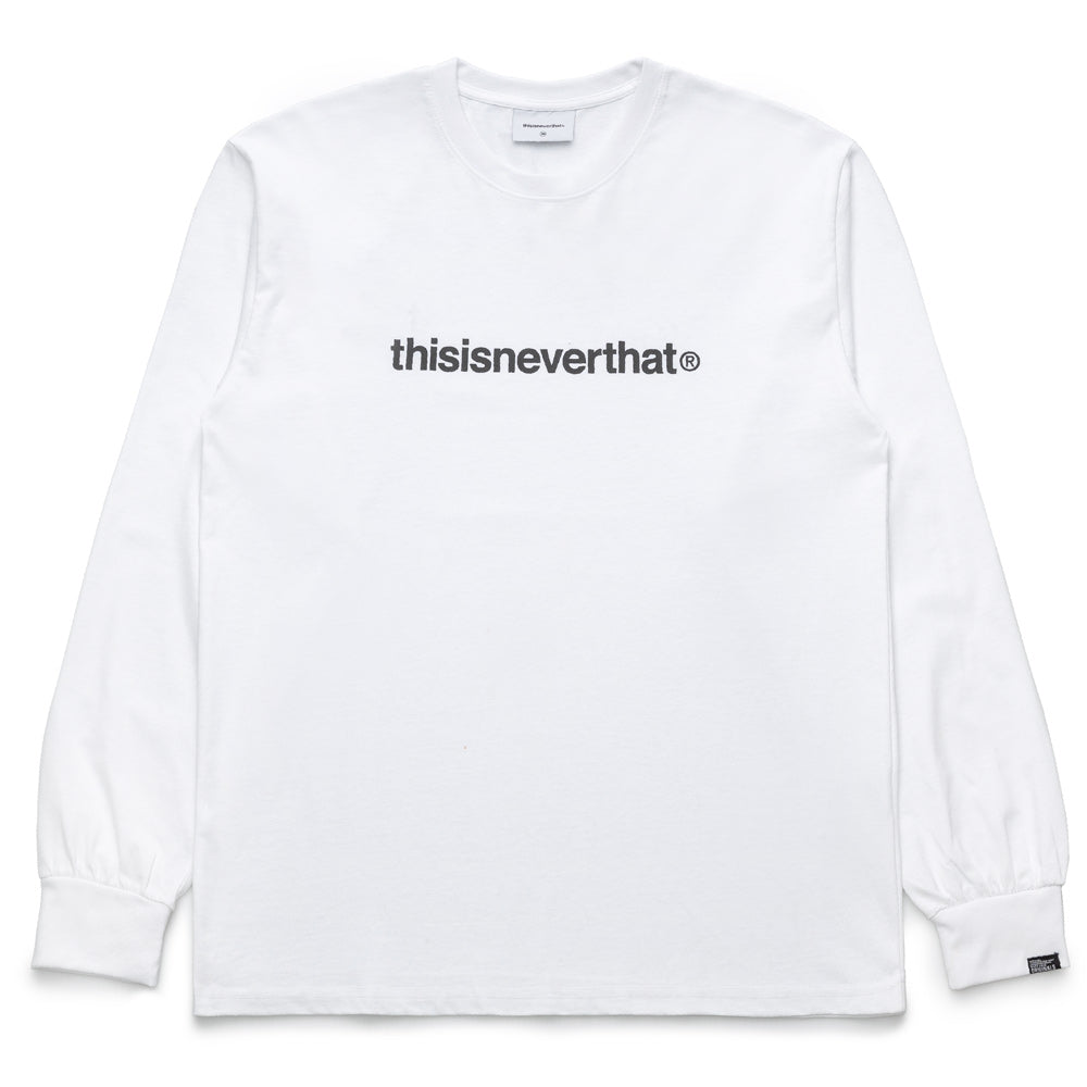 thisisneverthat T-Logo L/S Tee | White - CROSSOVER