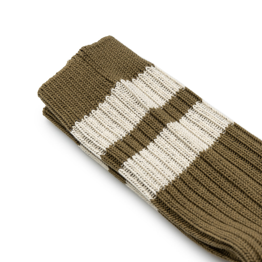Crossover Tube Sock | Olive - CROSSOVER