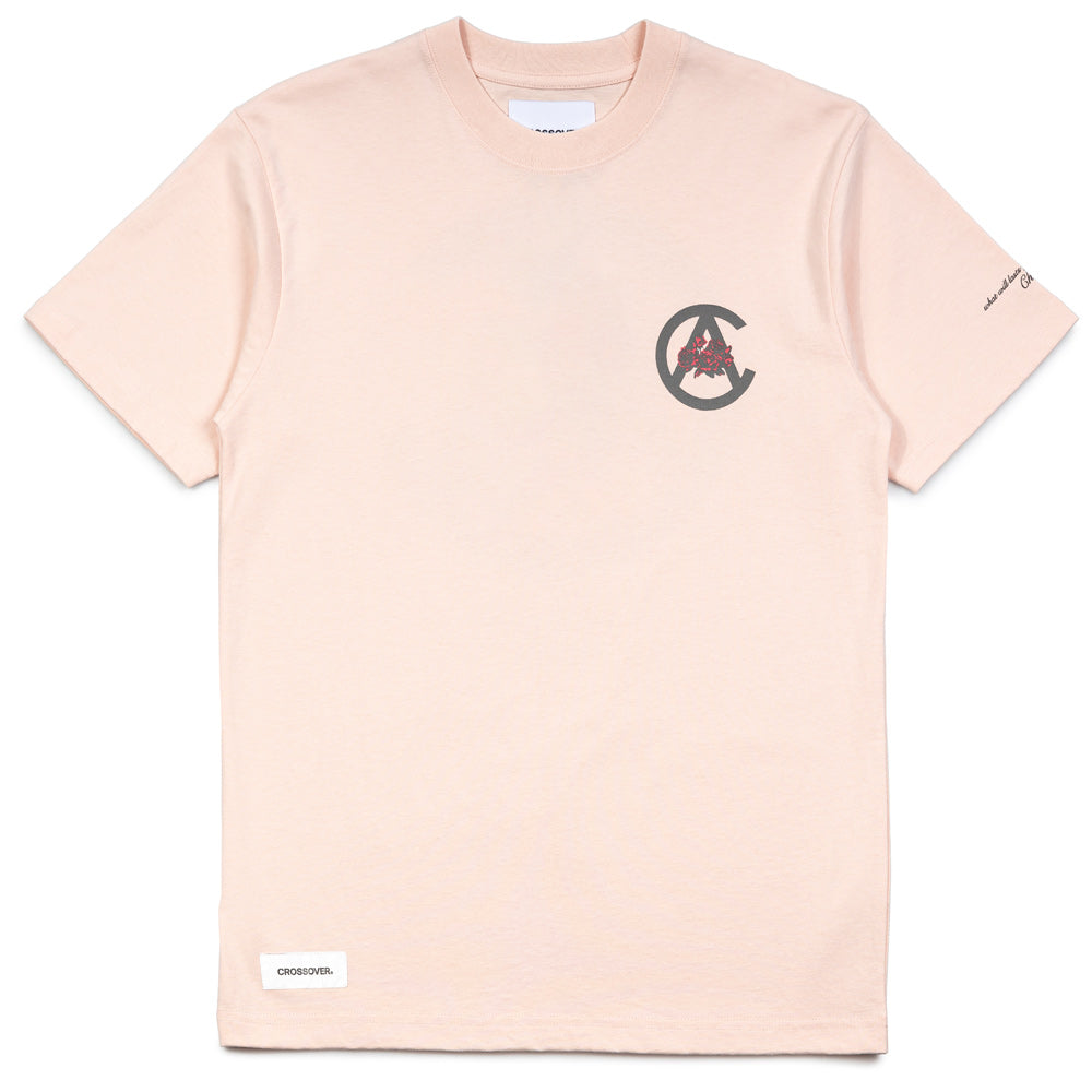 What Will Lasts Anarcho Flower Tee | Pink