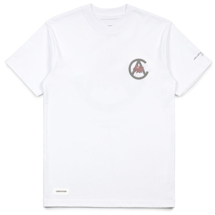 What Will Lasts Anarcho Flower Tee | White