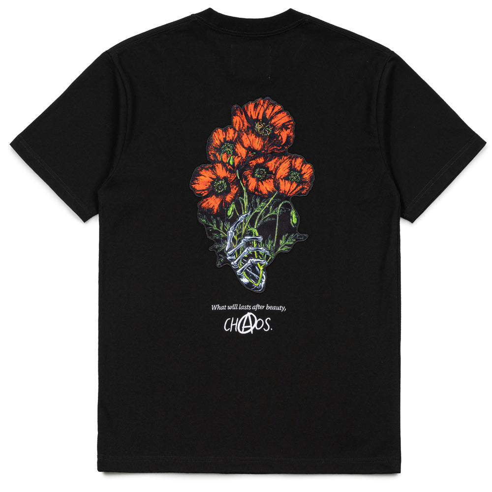 What Will Lasts Flower 2.0 Tee | Black