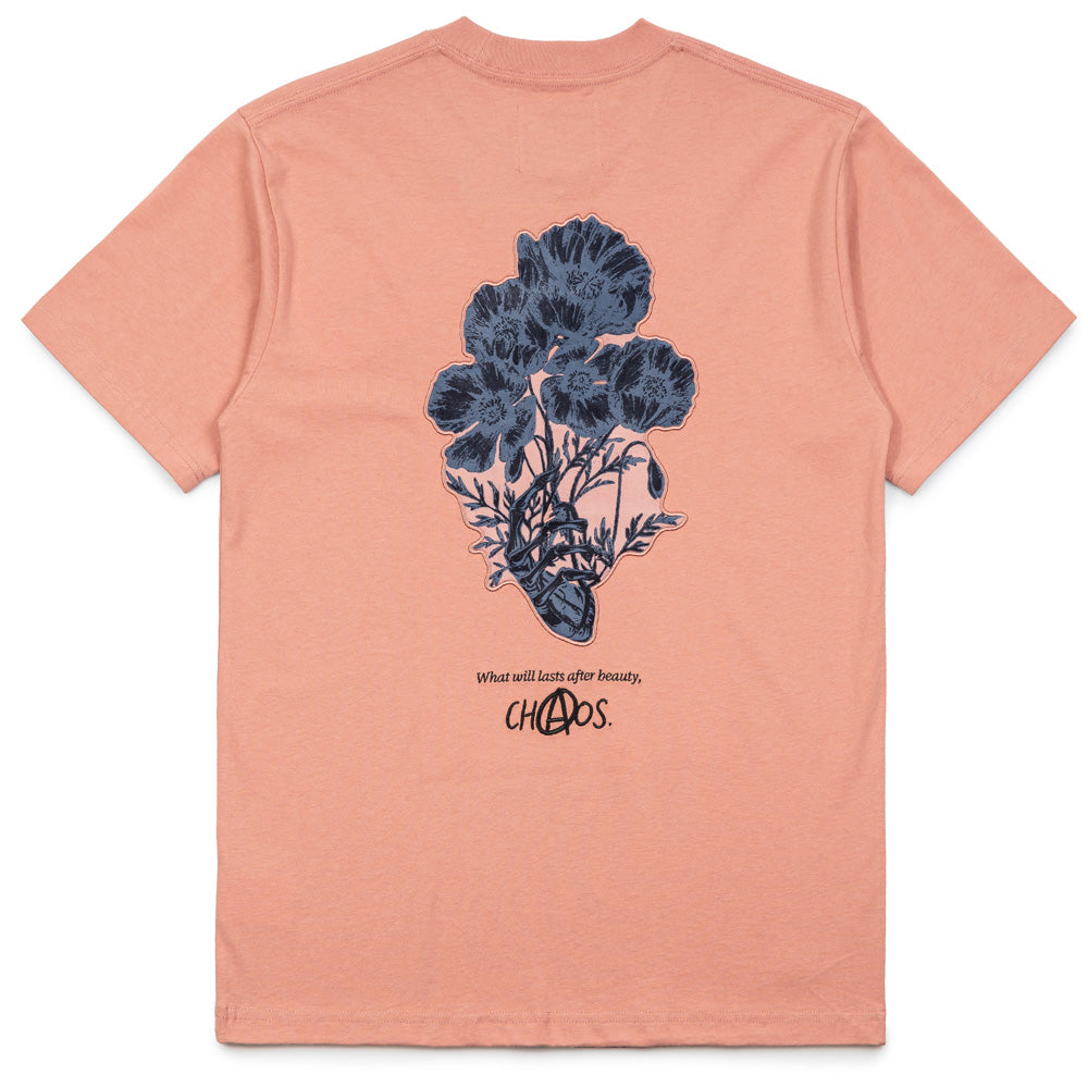 What Will Lasts Flower 2.0 Tee | Coral
