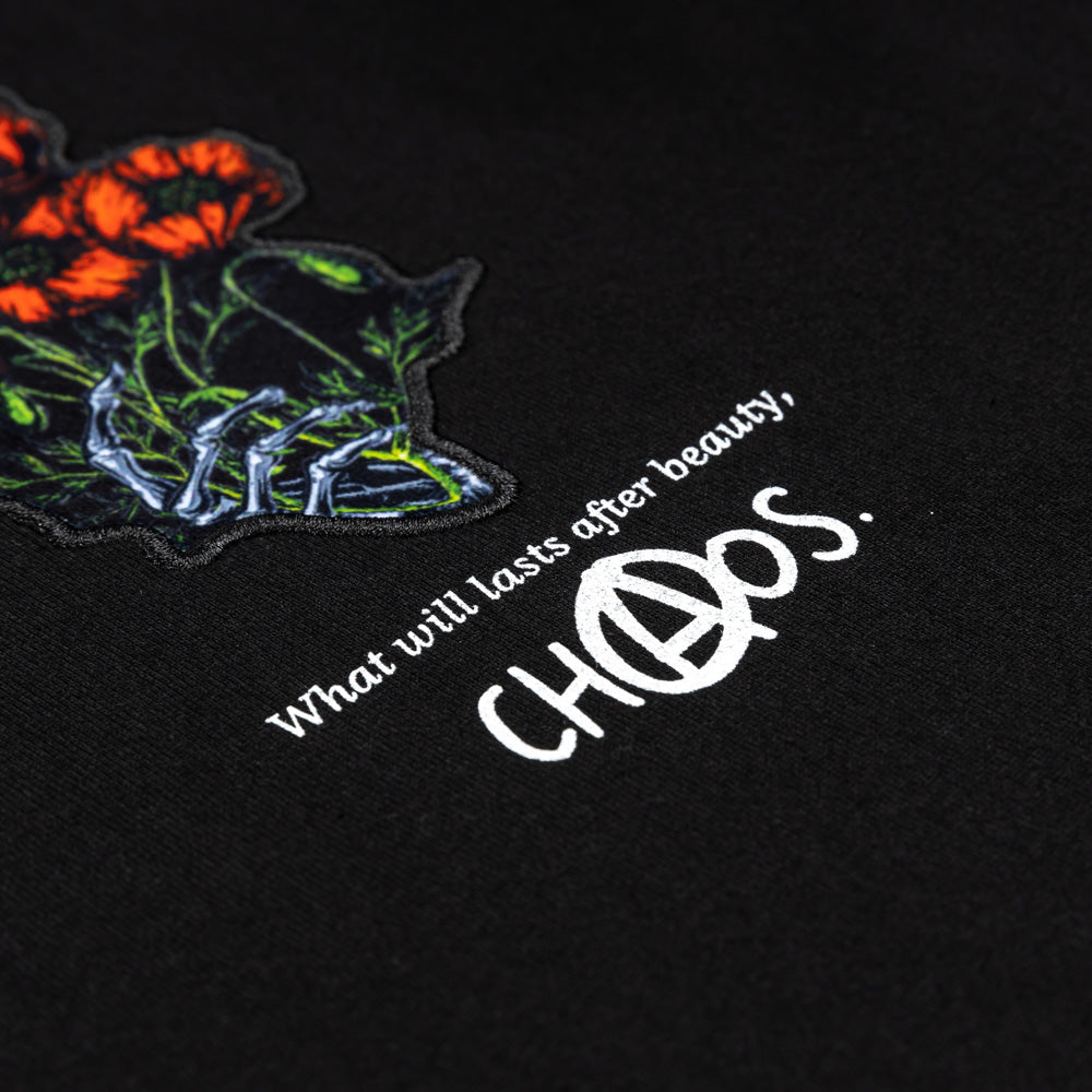 What Will Lasts Flower 1.0 Tee | Black