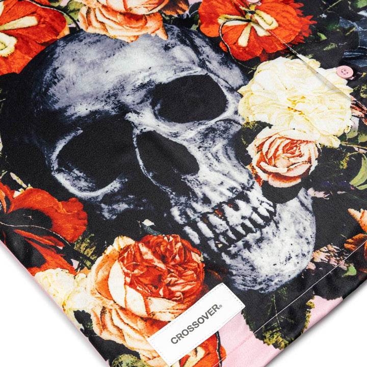 What Will Lasts Skull Shirt | Pink