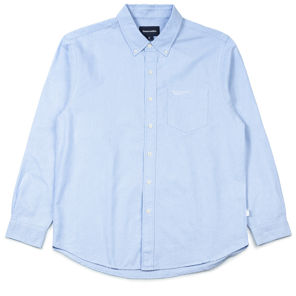 Oxford L/S Shirt | Blue