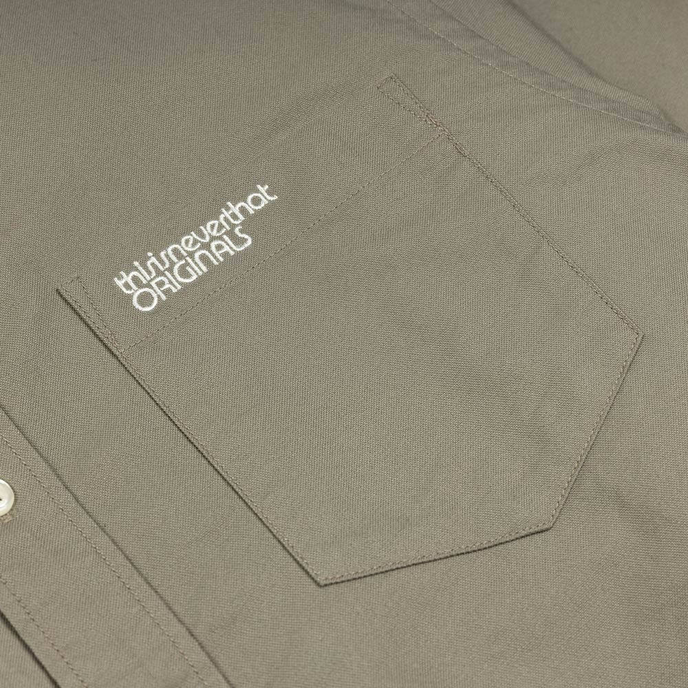 Oxford L/S Shirt | Olive