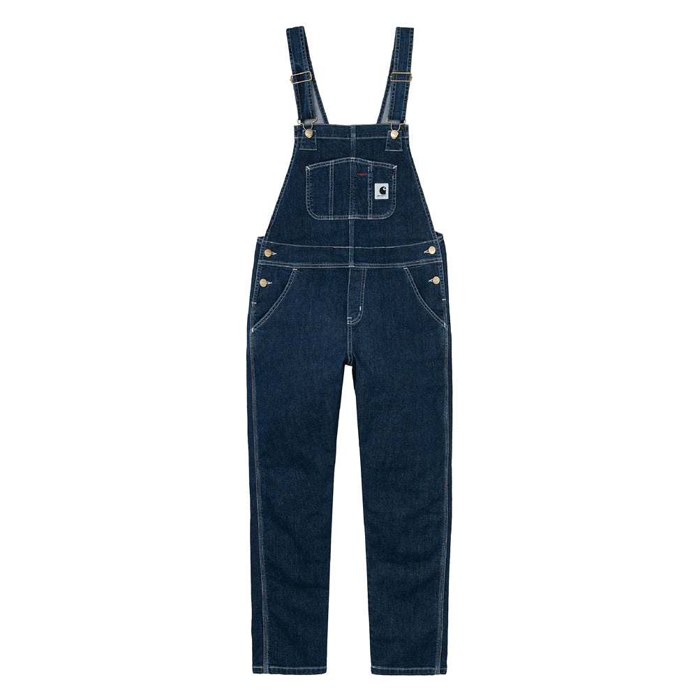 Carhartt WIP W' Bib Overall | Blue Stone Washed - CROSSOVER